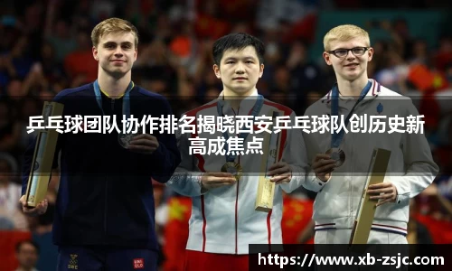 乒乓球团队协作排名揭晓西安乒乓球队创历史新高成焦点