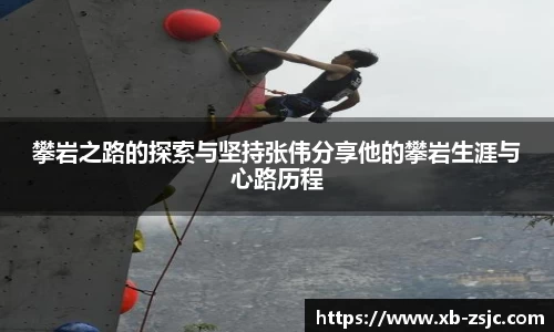 攀岩之路的探索与坚持张伟分享他的攀岩生涯与心路历程