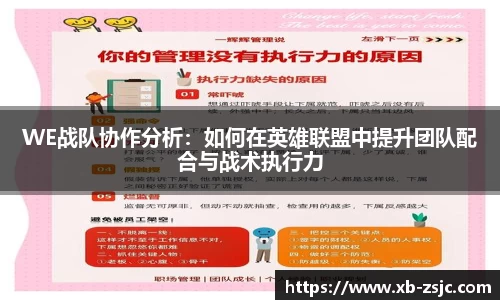 WE战队协作分析：如何在英雄联盟中提升团队配合与战术执行力